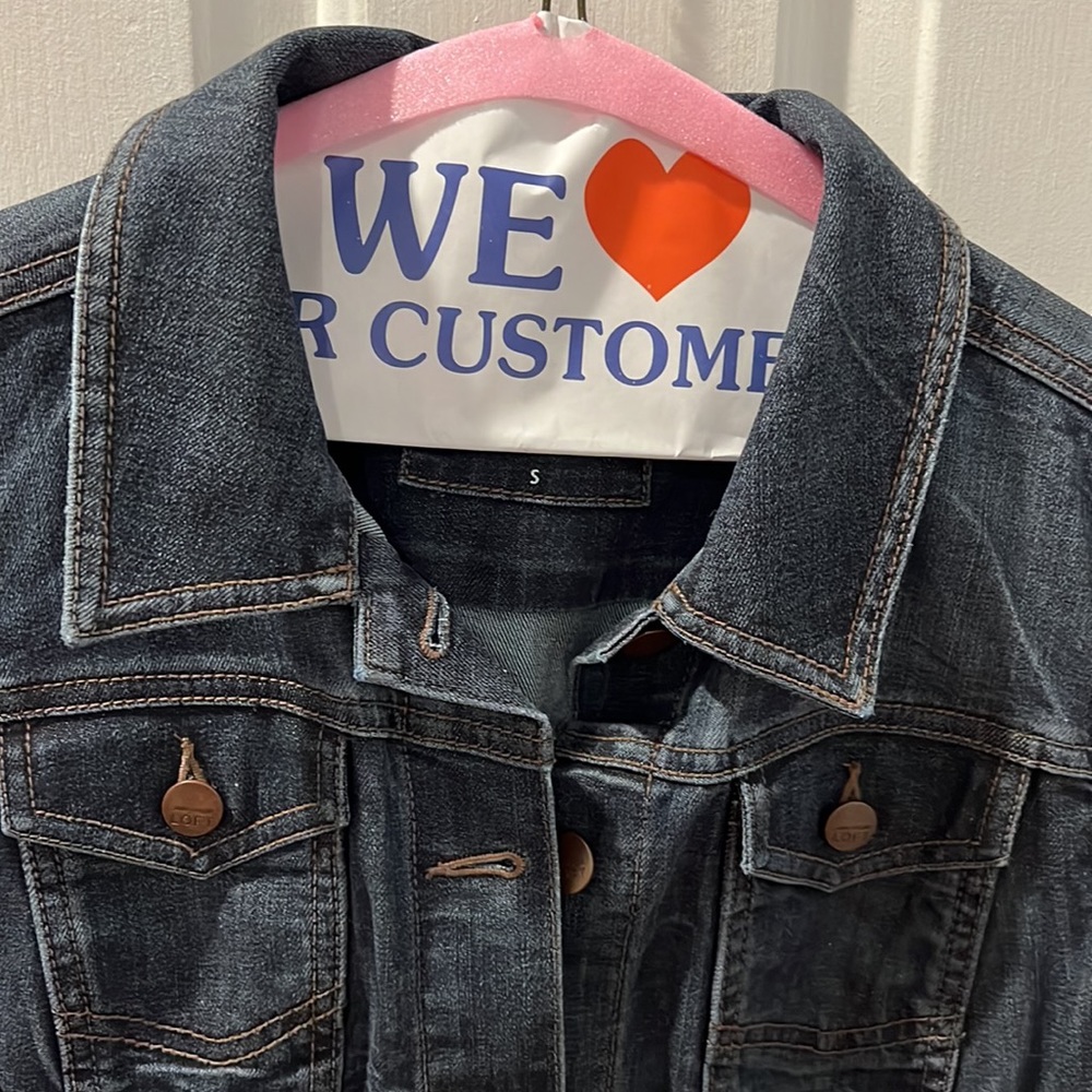 Distressed Jean Jacket - Picture 2 of 6